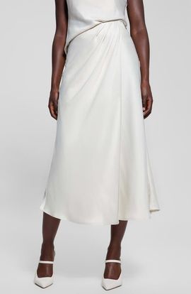 GUESS GUESS Anastasia Satin Maxi Skirt