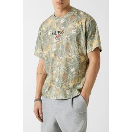 GUESS GUESS Baker Logo Camouflage Graphic T-Shirt