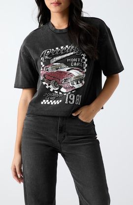 GUESS GUESS Beaded Race Car T-Shirt