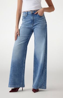 GUESS GUESS Bellagio High Waist Wide Leg Jeans