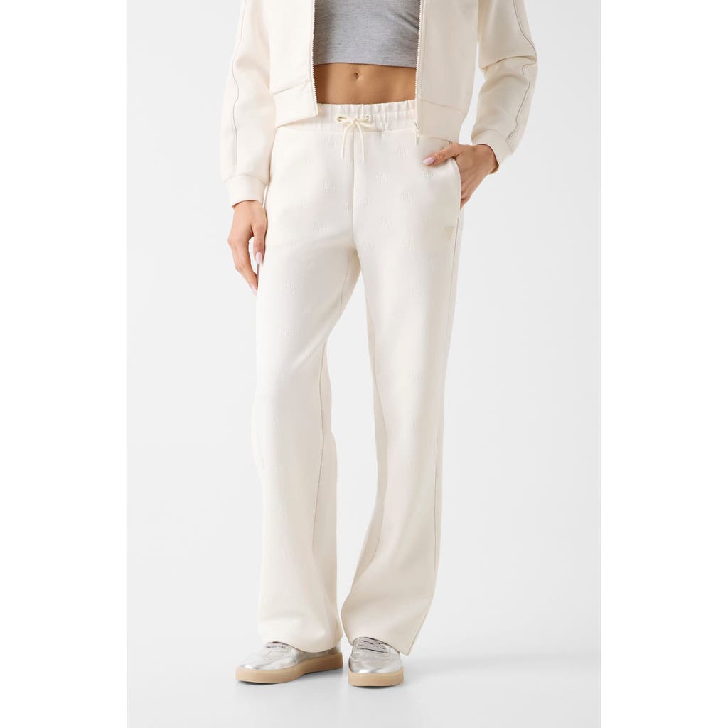 GUESS GUESS Calista Logo Embellished Wide Leg Pants