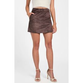 GUESS GUESS Camryn Faux Suede Miniskirt