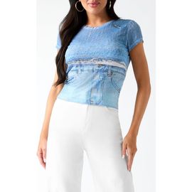 GUESS GUESS Denim Graphic T-Shirt
