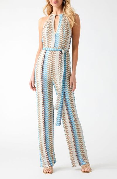 GUESS GUESS Gianna Fearne Sleeveless Wide Leg Jumpsuit