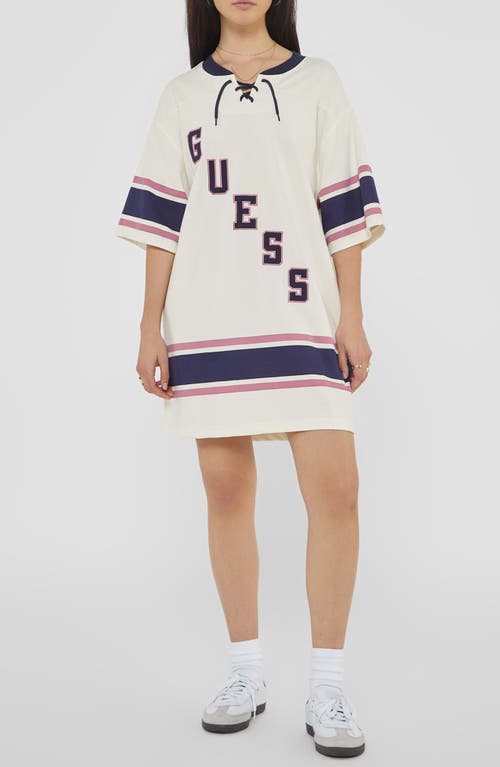 GUESS GUESS Go Hockey Jersey T-Shirt Dress