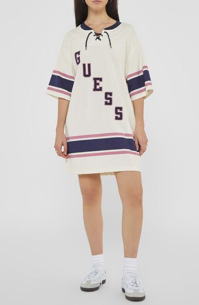 GUESS GUESS Go Hockey Jersey T-Shirt Dress