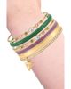 GUESS GUESS Gold-Tone Crystal & Multi Stone Bangle Bracelet Set  - 1