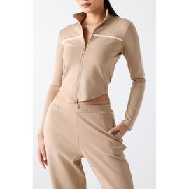 GUESS GUESS Jasmine Crop Zip Sweatshirt