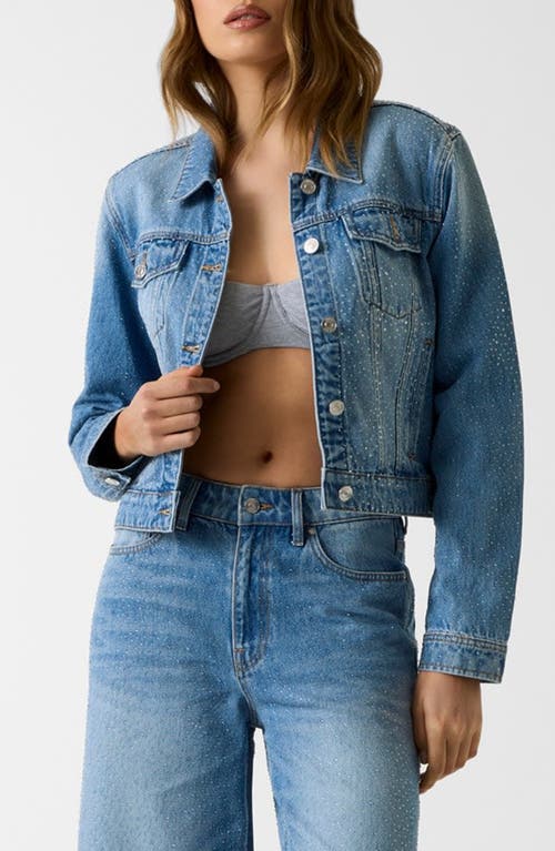GUESS GUESS Lola Crop Denim Trucker Jacket