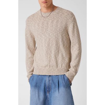 GUESS GUESS Marled Cotton Crewneck Sweater