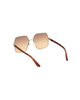 GUESS GUESS Oversized Rimless Hexagonal Sunglasses - 3