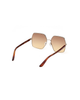 GUESS GUESS Oversized Rimless Hexagonal Sunglasses - 5