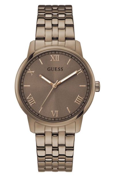 GUESS GUESS Roman Numeral Bracelet Watch, 40mm