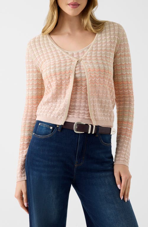 GUESS GUESS Rosalyn Metallic Pointelle Cardigan