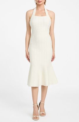 GUESS GUESS Sofie Halter Strap Sweater Dress