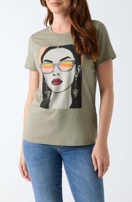 GUESS GUESS Sunglasses Mood Crewneck T-Shirt