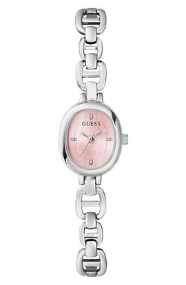 GUESS GUESS Sweet & Petite Oval Bracelet Watch, 24mm x 21mm