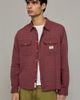 GUESS JEANS GUESS JEANS Boxy Cropped Button-Down Shirt Top in Soft Berry Plaid, Men's at Urban Outfitters - 1