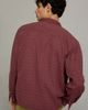 GUESS JEANS GUESS JEANS Boxy Cropped Button-Down Shirt Top in Soft Berry Plaid, Men's at Urban Outfitters - 2