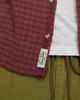GUESS JEANS GUESS JEANS Boxy Cropped Button-Down Shirt Top in Soft Berry Plaid, Men's at Urban Outfitters - 3