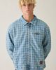 GUESS JEANS GUESS JEANS Detroit Plaid Work Jacket in Lasered Plaid Wash, Men's at Urban Outfitters - 4