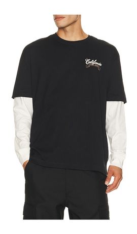 Guess Jeans Guess Jeans Double Layered Mountain Tee