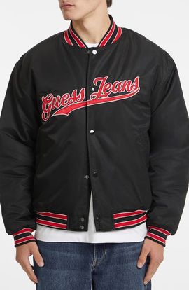 GUESS JEANS GUESS JEANS GJ Patch Bomber Jacket