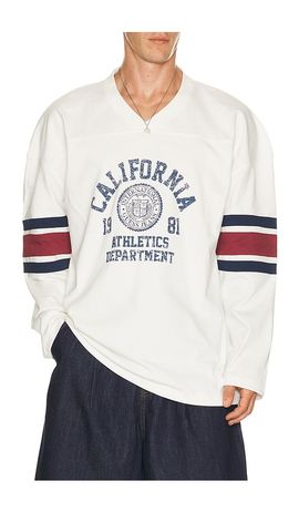 Guess Jeans Guess Jeans Long Sleeve Hockey Jersey