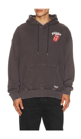 Guess Jeans Guess Jeans x Rolling Stones Oversized 78 Hoodie