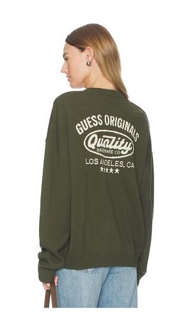 Guess Originals Guess Originals Back Jacquard Sweater