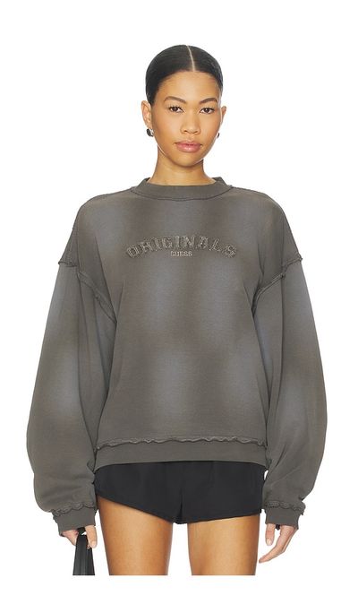 Guess Originals Guess Originals Boxy Crewneck Sweater