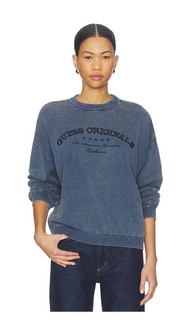 Guess Originals Guess Originals Boxy Logo Sweater