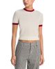 Guest In Residence Guest in Residence Airy Cashmere Ringer Tee - 1