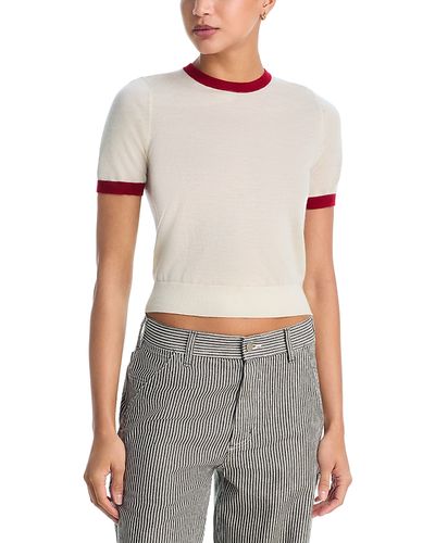 Guest In Residence Guest in Residence Airy Cashmere Ringer Tee