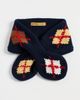 Guest in Residence Guest in Residence Argyle Bowtie Scarf Midnight Combo One - 2