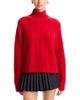 Guest In Residence Guest in Residence Cashmere Cropped Rib Turtleneck Sweater - 1