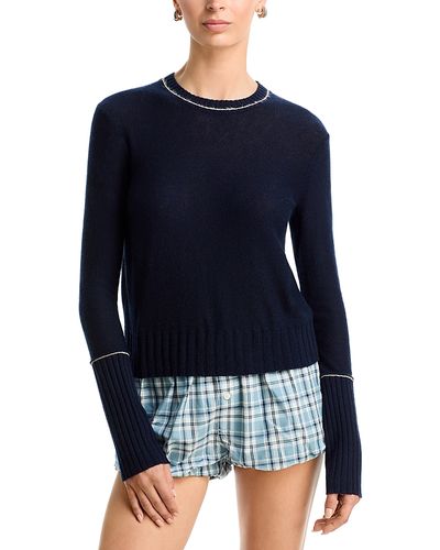 Guest In Residence Guest in Residence Cashmere Flurry Shrunken Crewneck Sweater