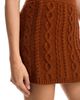 Guest In Residence Guest in Residence Cashmere Wool Cable Mini Skirt - 4