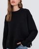 Guest in Residence Guest in Residence Cozy Crew Cashmere Pullover Black - 2
