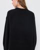 Guest in Residence Guest in Residence Cozy Crew Cashmere Pullover Black - 3