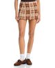 Guest In Residence Guest in Residence Fringe Plaid Mini Skirt - 1