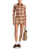 Guest In Residence Guest in Residence Fringe Plaid Mini Skirt - 2