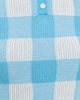 Guest in Residence Guest in Residence Gingham Polo Dress Swimming Pool/Cream - 6
