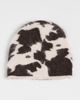 Guest in Residence Guest in Residence Grizzly Cowhide Beanie OATMEAL/BURNT COCOA One - 2