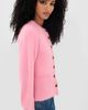 Guest in Residence Guest in Residence Grizzly Sculpted Cashmere Cardigan Sprinkle - 4