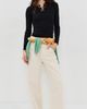 Guest in Residence Guest in Residence Long Sleeve Cashmere Shrunken Polo Black - 5
