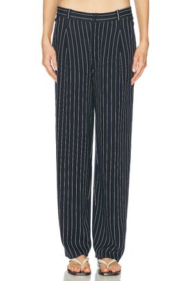 Guest In Residence Guest In Residence Pinstripe Carpenter Pant