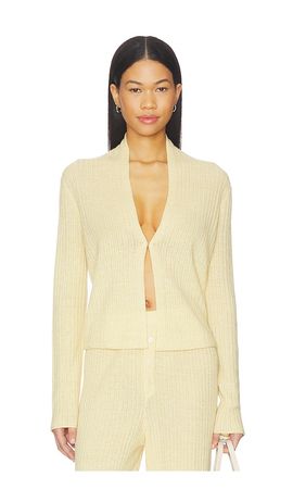 Guest In Residence Guest In Residence Rib Stealth Cardigan