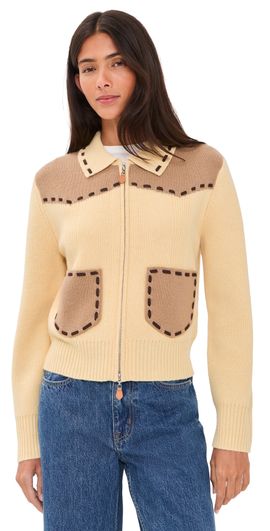 Guest in Residence Guest in Residence Saddle Up! Jacket Butter/Camel