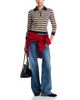 Guest In Residence Guest in Residence Silk & Linen Zippered Polo Sweater - 2